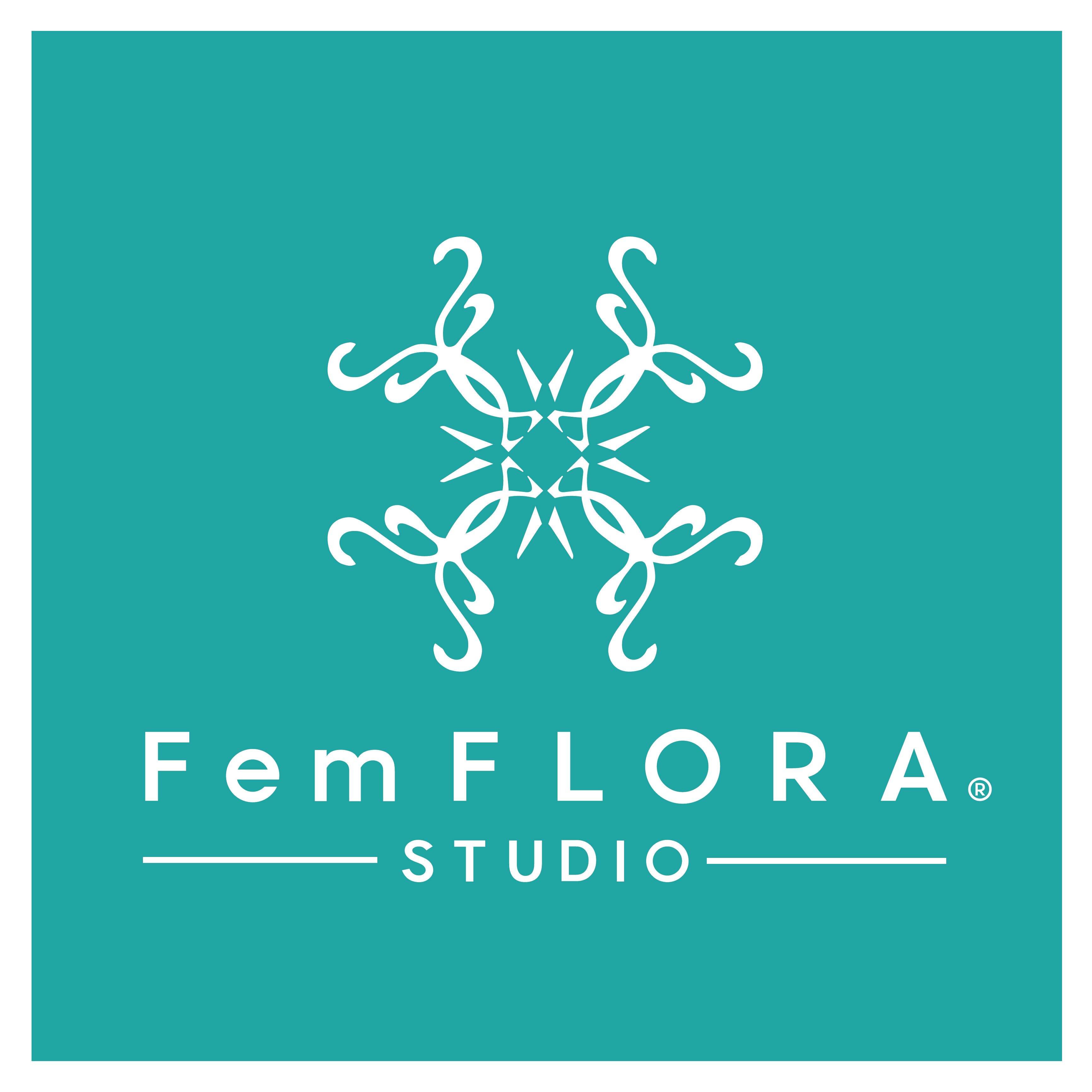 Fem FLORA STUDIO ロゴ